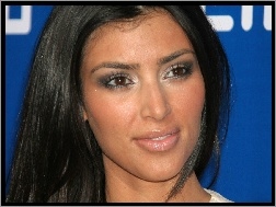 oczy, Kobieta, Kim Kardashian, usta